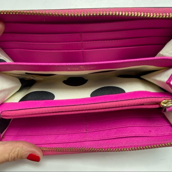 Kate Spade vivid snapdragon cherry lane Lacey - Picture 6 of 7